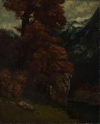 Gustave Courbet The Glen at Ornans oil painting reproduction